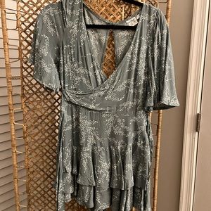 Princess Polly Louie Romper in Sage